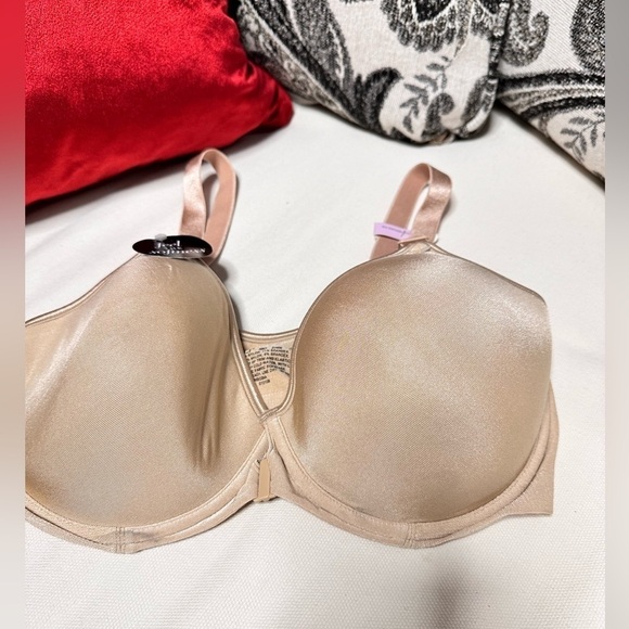 Bali 38D Comfort Revolution Front Close T-Shirt Underwire Full Coverage Bra 3461 - Picture 1 of 13